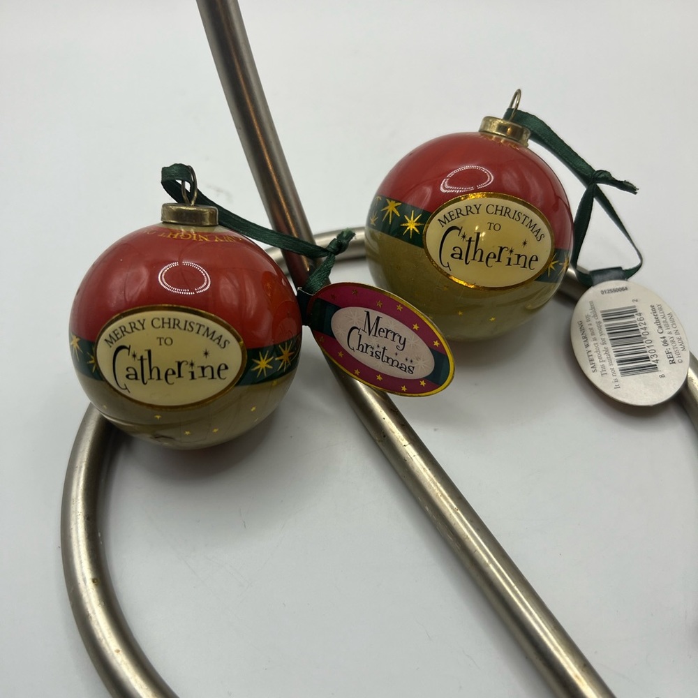 History & Heraldry Christmas ornaments